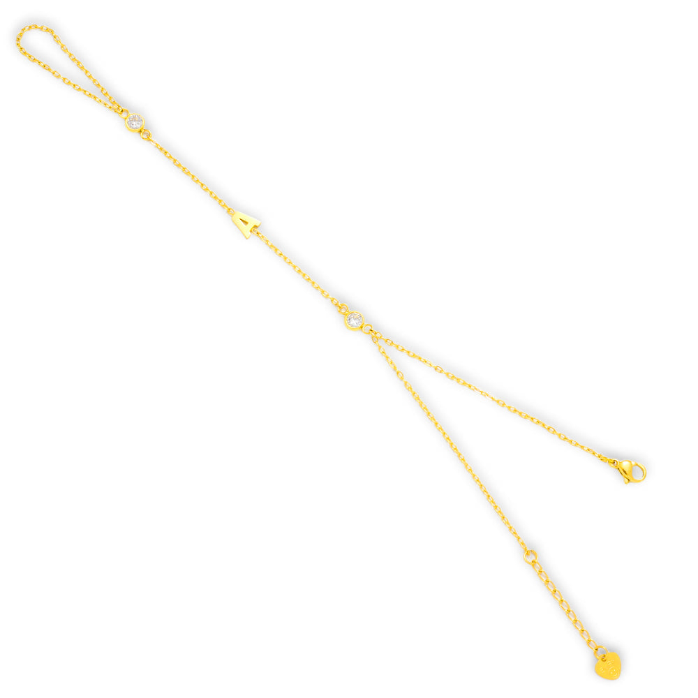 Custom/Personalized Letter Hand Chain - Image 2