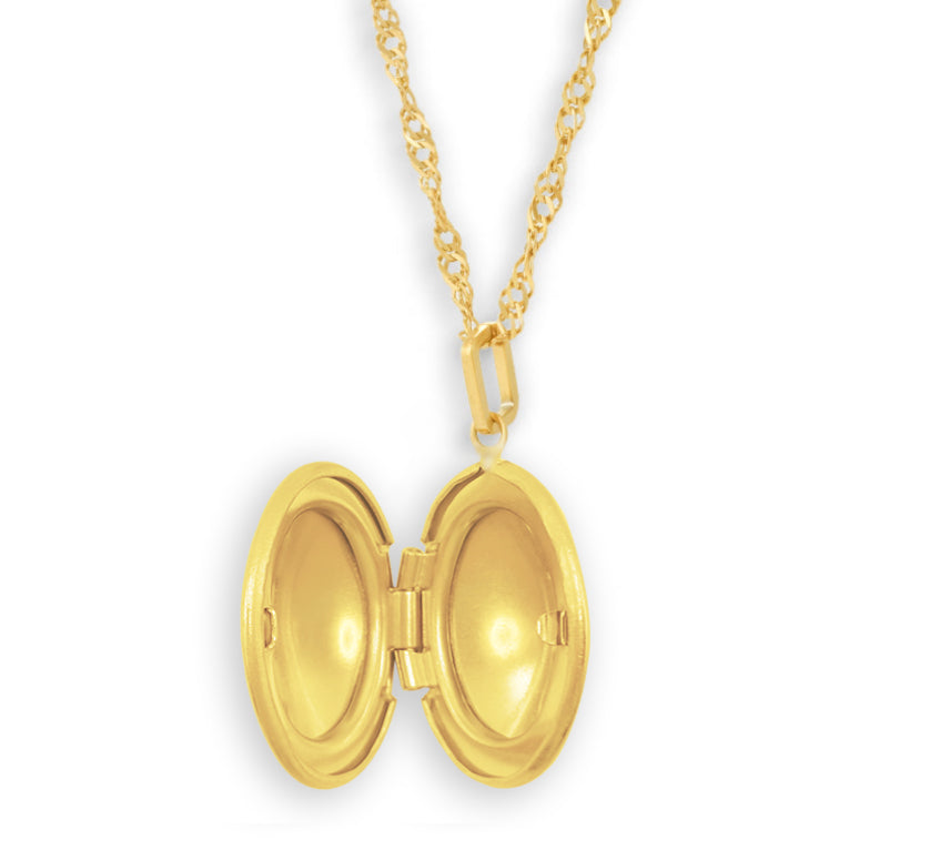 Custom/Personalized Locket Pendant Necklace - Image 2