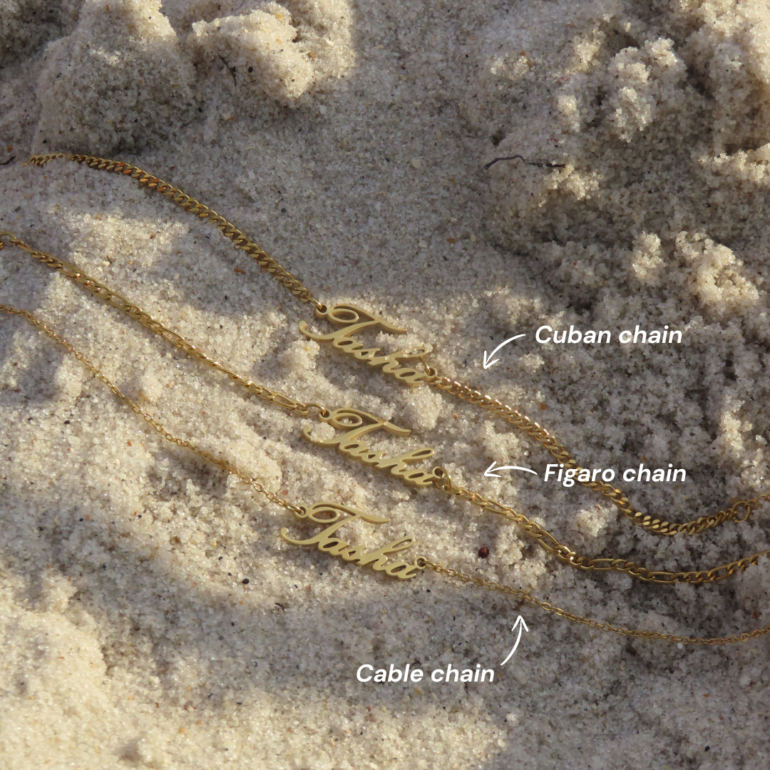 Custom/Personalized Anklet - Image 4