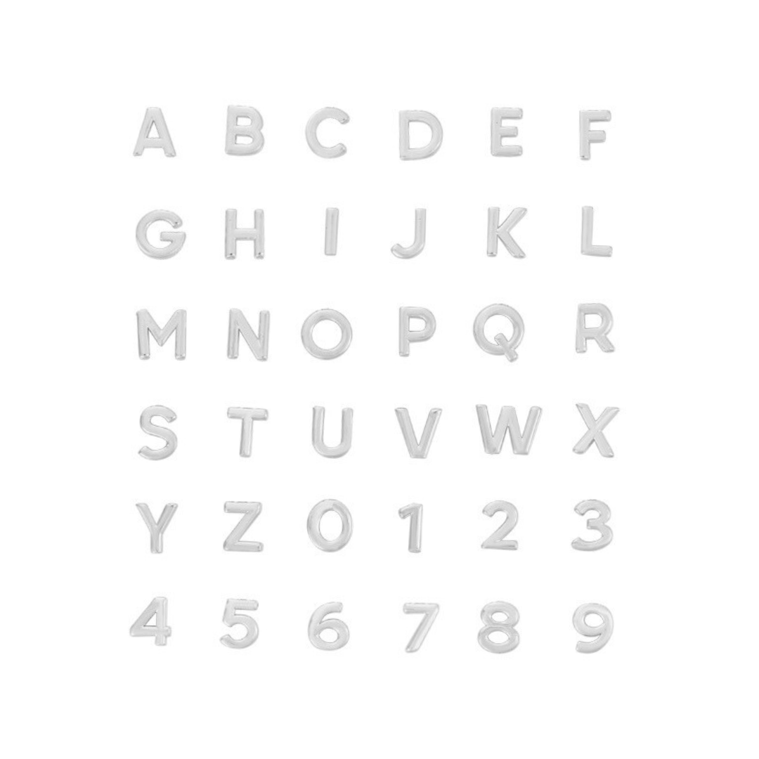 Custom/Personalized Link Letter Necklace - Image 5