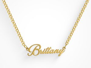 Custom/Personalized Nameplate Curb Necklace