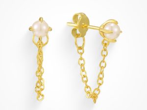 Girly Pearly Earrings