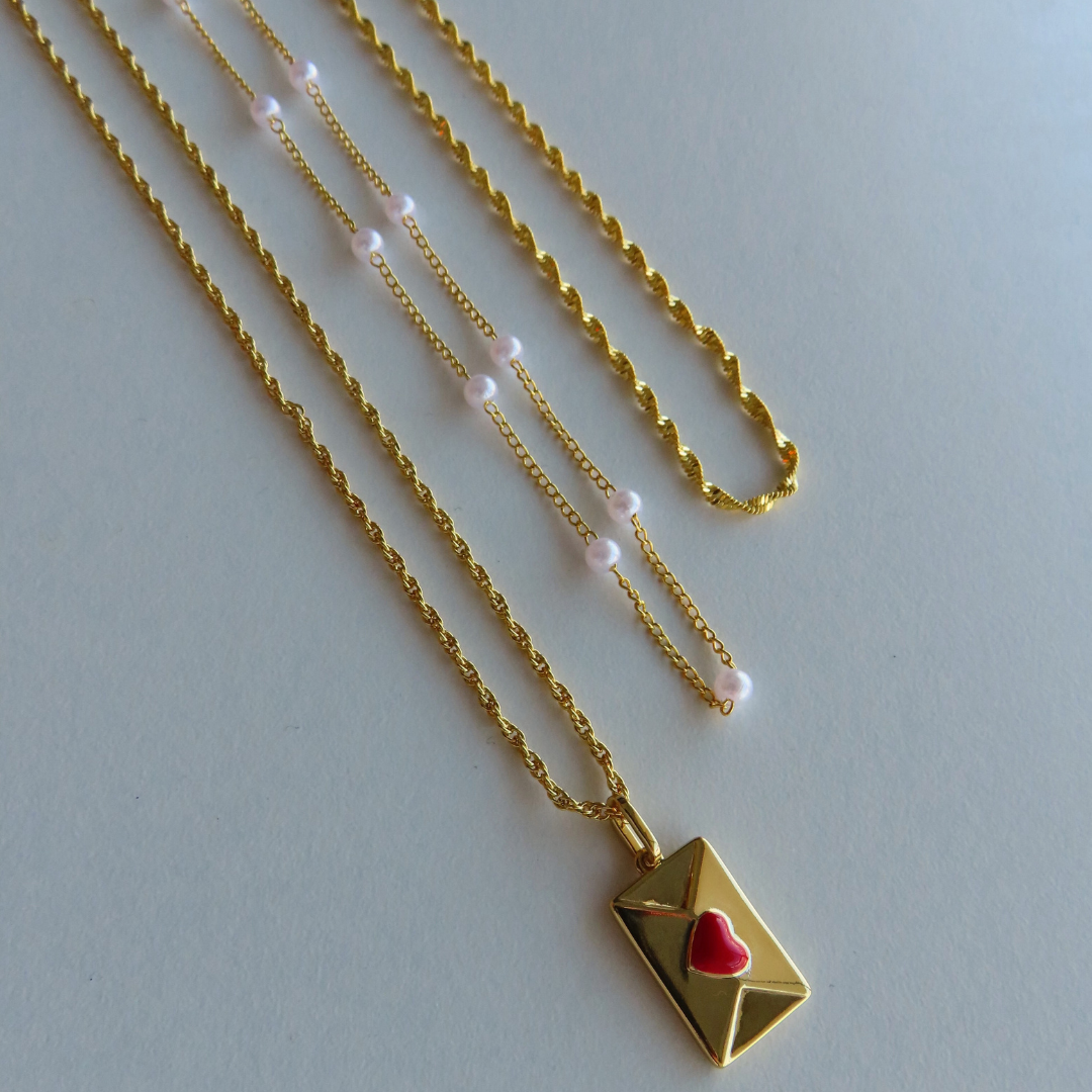 Love You Bundle : 3 Piece Necklace Bundle - Image 3