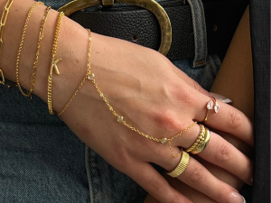 Viral Hand Chains:Anti Tarnish Waterproof