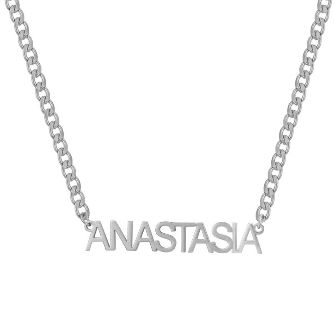 Custom/Personalized Nameplate Curb Necklace - Image 13