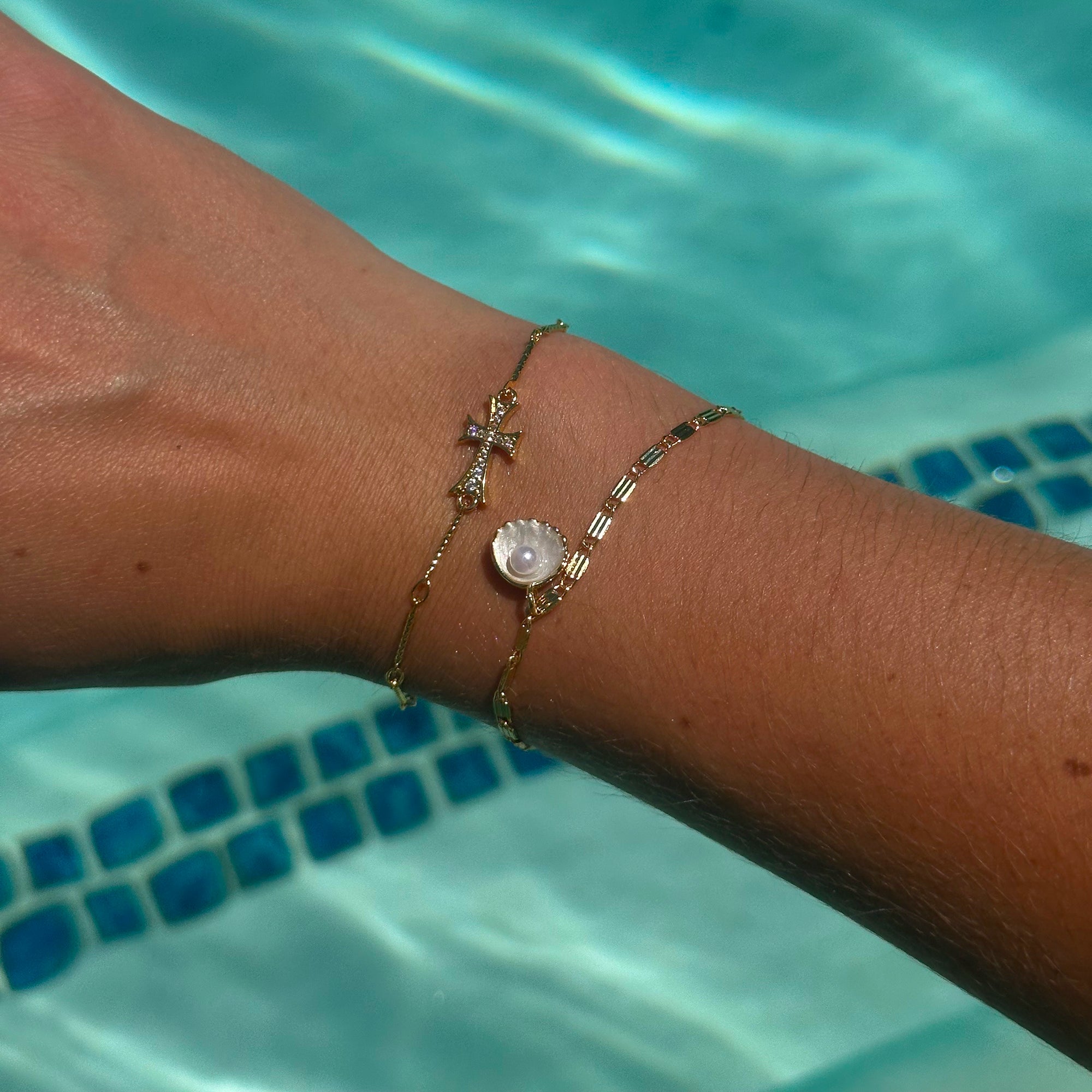 Double Cross Me Bracelet - Image 2