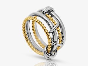 Unbothered Stacked Ring