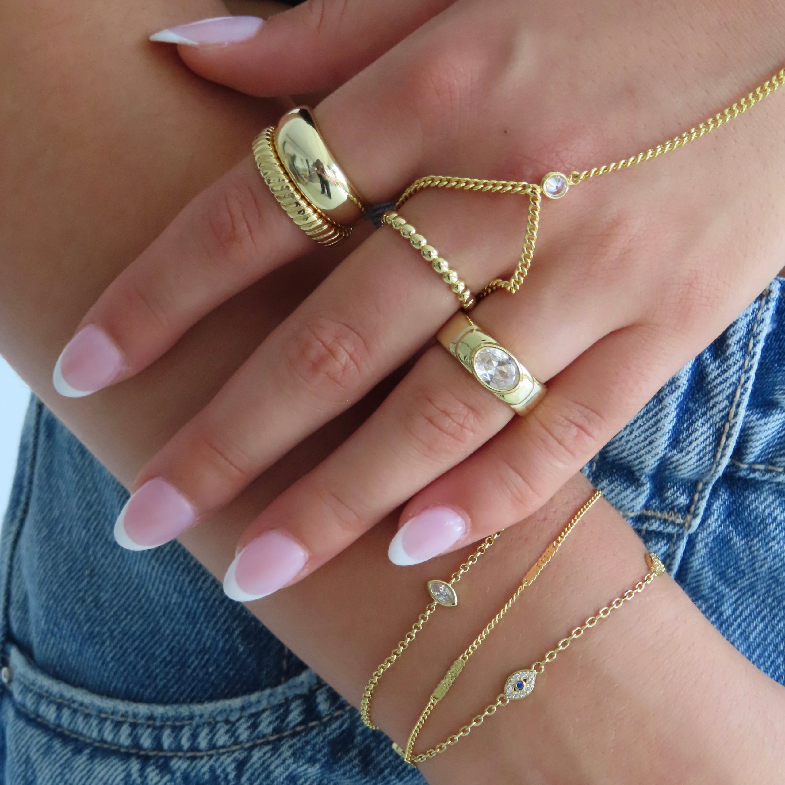 Set in Stone Hand Chain - Image 5